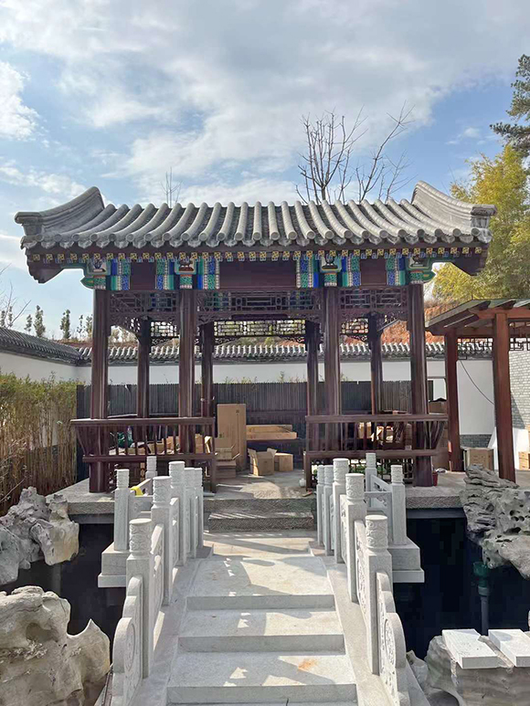 四合院庭院