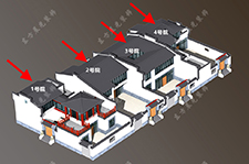 龍湖別院落4號院四合院建筑設(shè)計工程